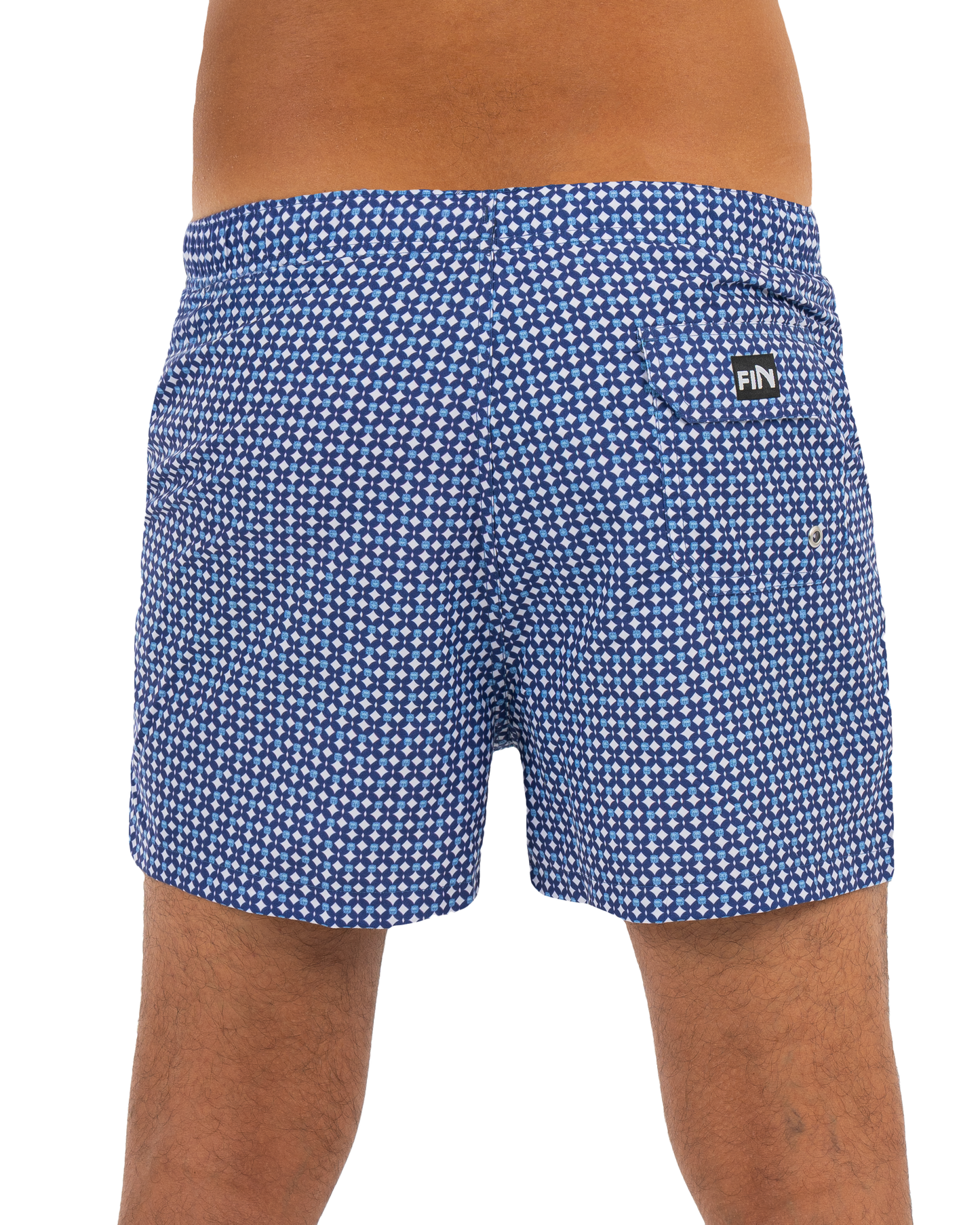 GEOMETRIC BLUE