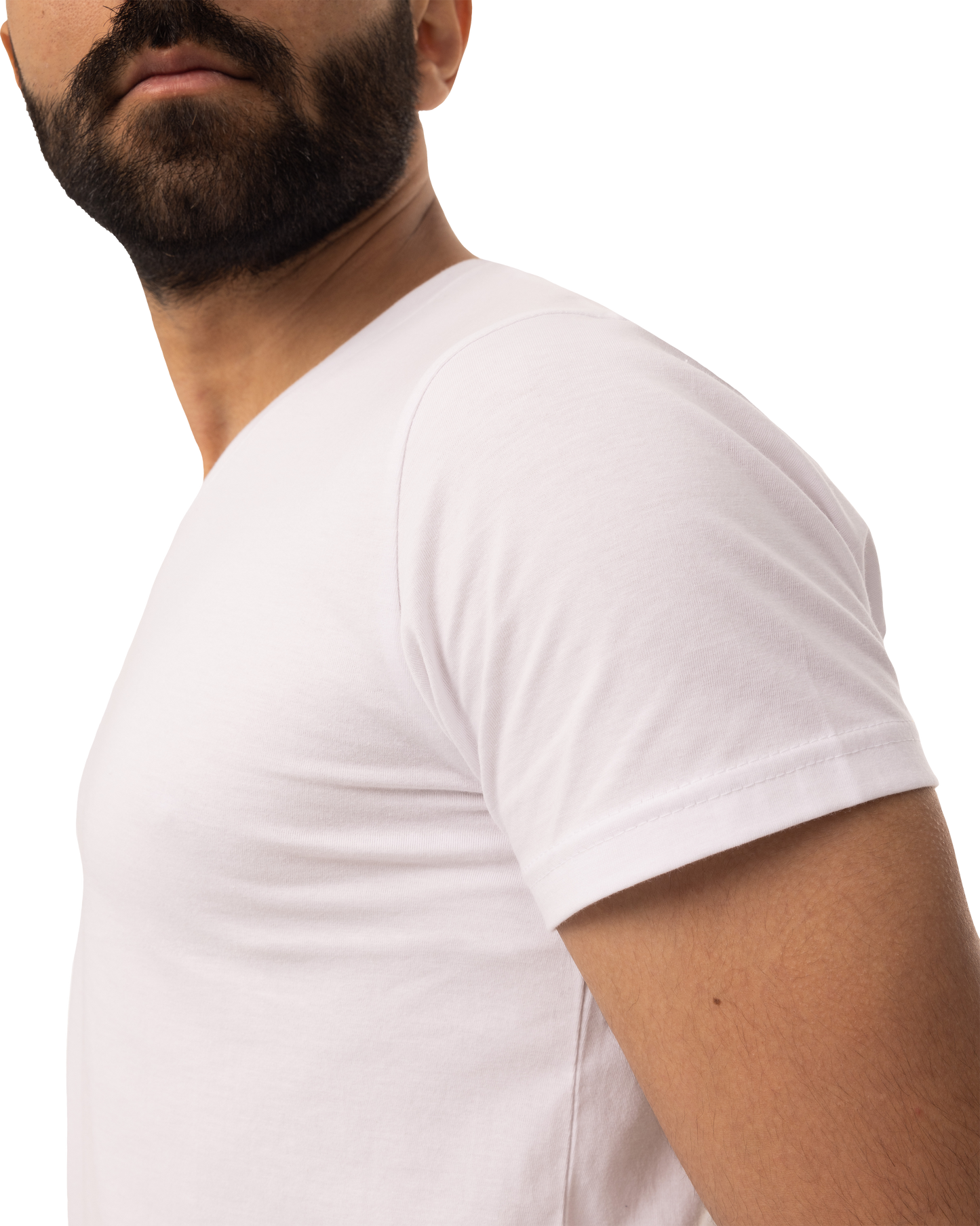 V-NECK WHITE