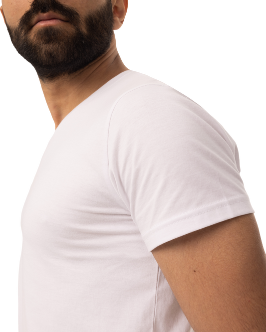 V-NECK WHITE