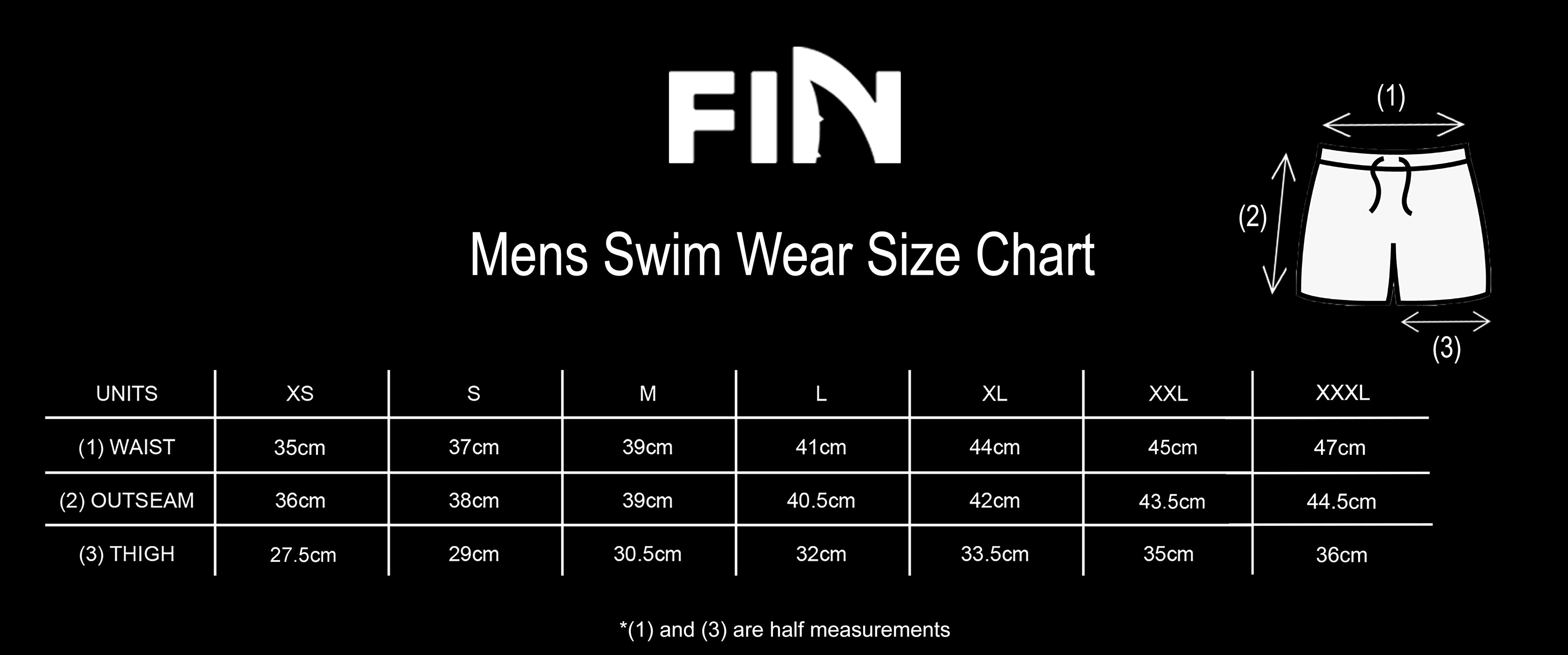 SIZE GUIDE – Fin Clothing