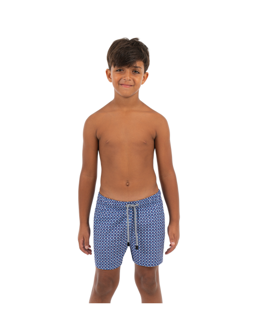 GEOMETRIC BLUE (KIDS)